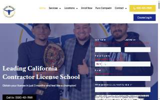 Blue Collar Licensing LLC website