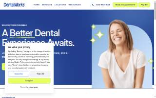 Dental Works website