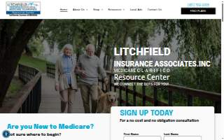 Litchfield Insurance Associates Inc. of Banning website