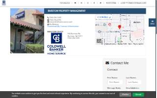 Coldwell Banker Home Source Property Management Barstow website