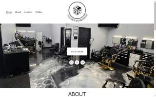 Barbershop website
