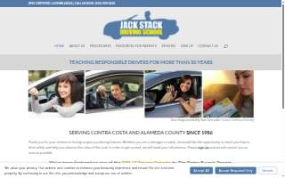Jack Stack Driving School of Bay Point website