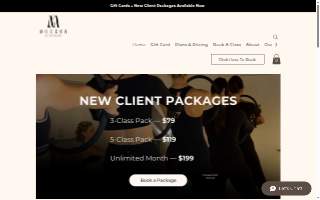 Modern Art of Pilates website
