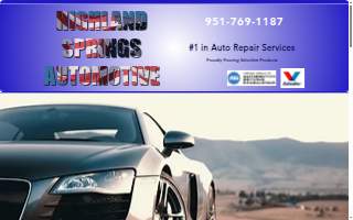 Highland Springs Automotive & Quick Lube website