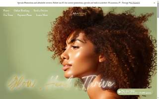 Luxurious IV Therapy website