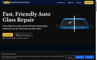 Access Auto Glass of Bell website