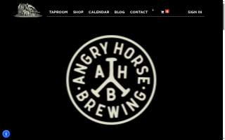 Angry Horse Brewing website