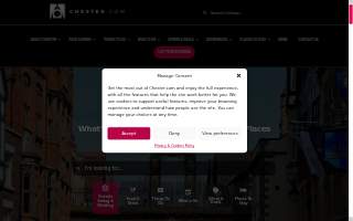 Chester website