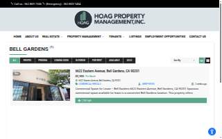 Hoag Property Management Inc website