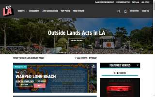 La La Land website