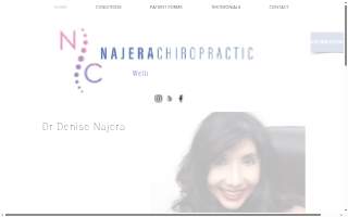 Najera Chiropractic of Bell website