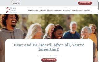 Whittier Hearing Center of Bell website