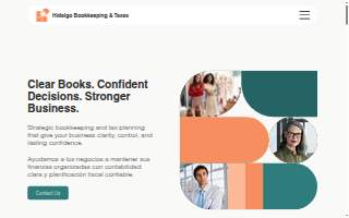 Hidalgo Bookkeeping & Taxes website