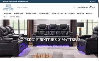 Mopedic Mattress website
