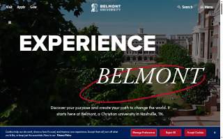 Belmont Entertainment website