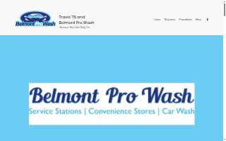 Belmont Pro Wash website
