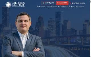 Calderon Tow and Auto website