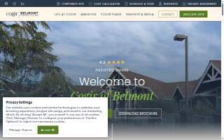 Cogir of Belmont website
