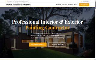 Hawk Painting website