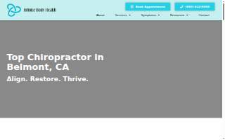 Infinite Body Health of Belmont website