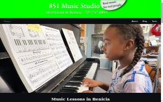 851 Music Studio website