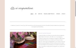 ai acupuncture - Audrey Inouye website