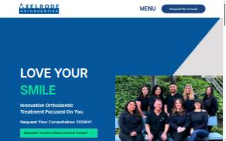 Axelrode Orthodontics Benicia website