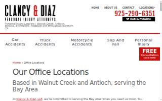 Clancy & Diaz, LLP of Pittsburg website