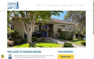 Harbor Dental website