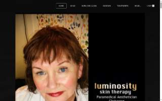 Luminosity Skin Therapy website