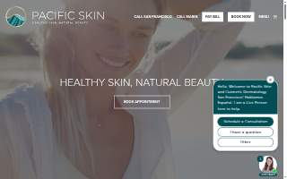 Pacific Skin and Cosmetic Dermatology San Francisco of Benicia website