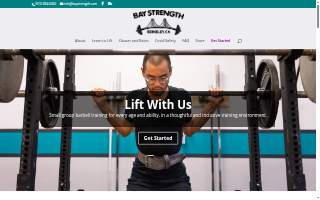 Bay Strength website
