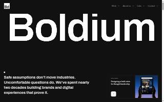 Boldium website