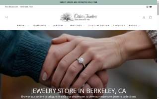 Oaks Jewelers website