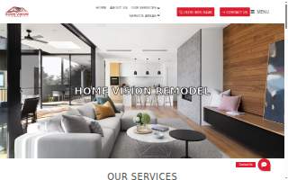 Home Vision Remodel website