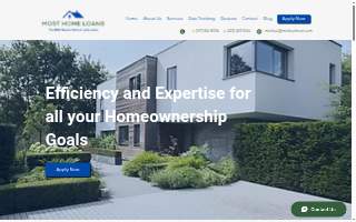 Most Home Loans website