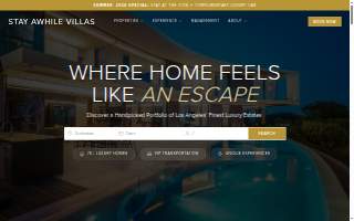 Stay-A-While website