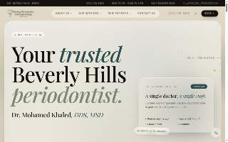 Sterling Periodontics and Implantology website