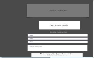 Tint & Glass Etc of Beverly Hills website