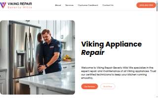 Viking Repair Beverly Hills website