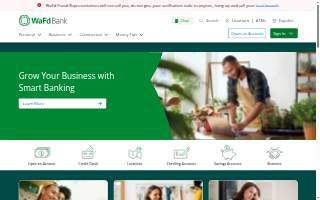WaFd Bank of Sun City website