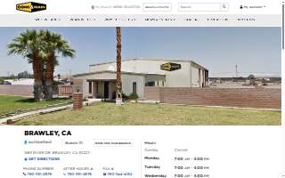 Core & Main of Brawley website