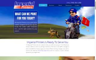 Imperial Printers website
