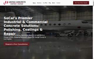 United Concrete Coating & Repair website