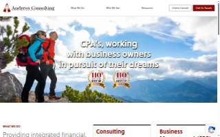 Andrews Consulting, CPA's & Business Advisors of Oakley website