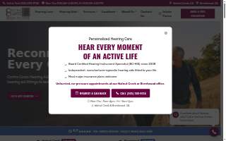 Contra Costa Hearing Aid Center of Brentwood website