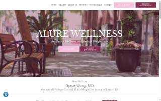 Alure Wellness Inc. website