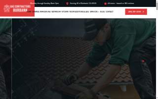 Contractors Burbank website