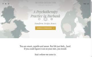 Interior Design Firm: A Psychotherapy Practice website