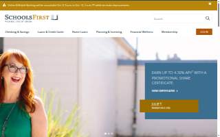 SchoolsFirst Federal Credit Union - Burbank website